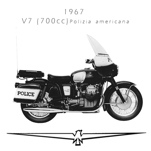 Moto Guzzi V7 700cc (1967) American Spec Moto Guzzi V7 700cc (1967) American Spec