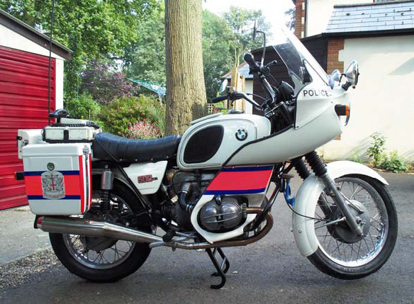 OLP225P BMW R60/6 1976 Ex-City of London police BMW R60/6 1976 Ex-City of London police OLP225P