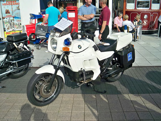 BMW K100 SEG Ex-Met, restored.