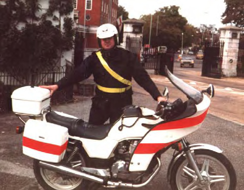 Honda CB250N Royal Parks Police