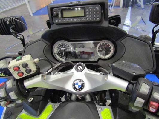 BMW R1200 RTP (2017) controls