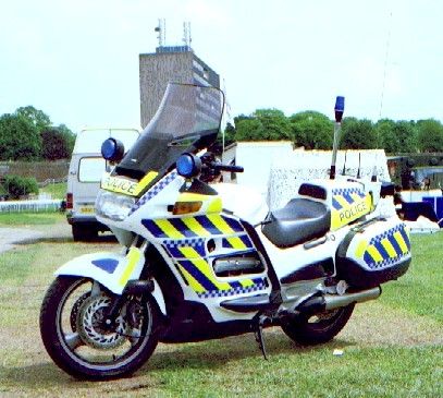 Honda ST1100 Cheshire in Tiger Stripe Livery